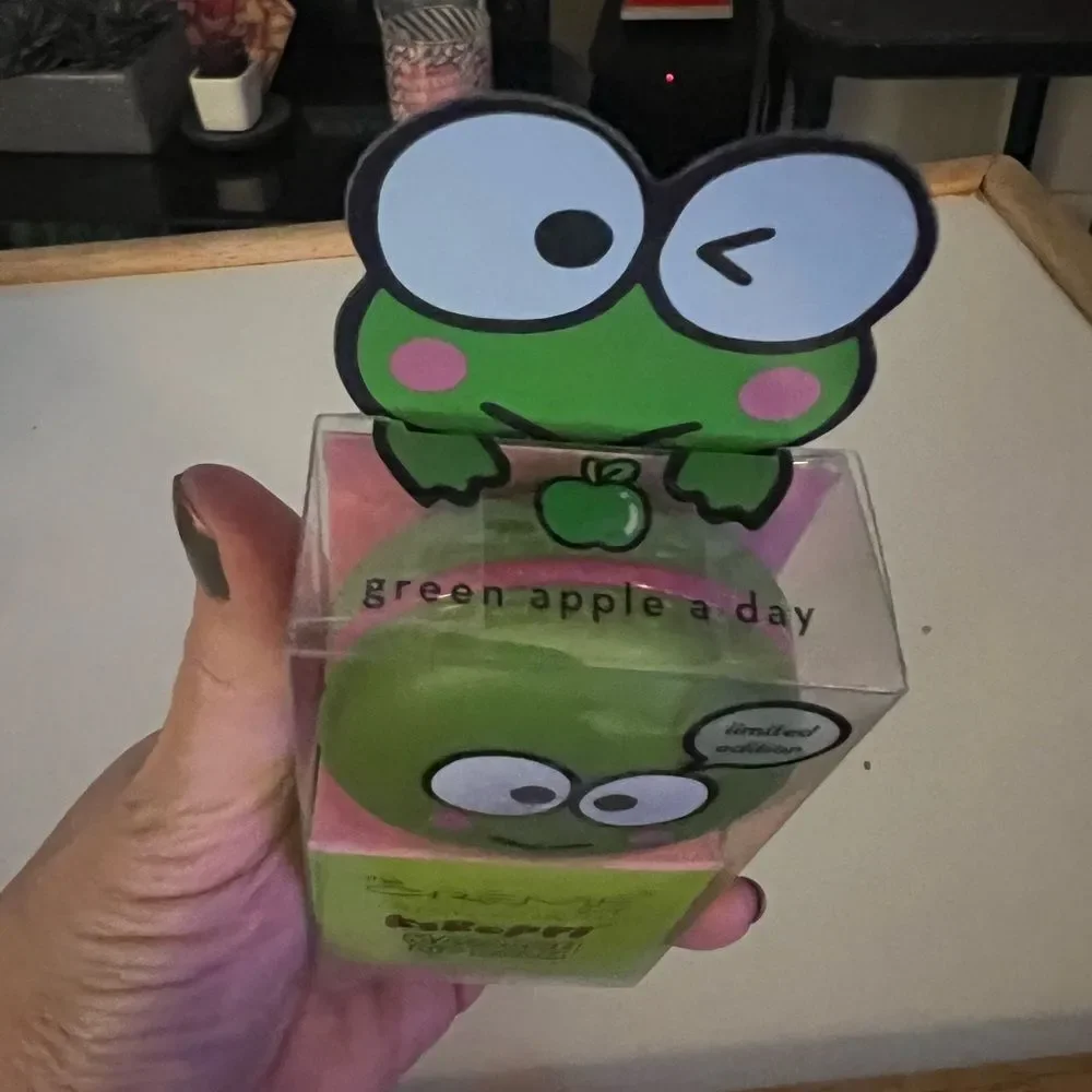 The Crème Shop Keroppi Macaron Lip Balm - Limited Edition BRAND NEW